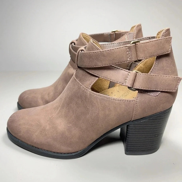 SOUL NATURALIZER | TAN TOBI STRAPY BOOTIE - Picture 12 of 15